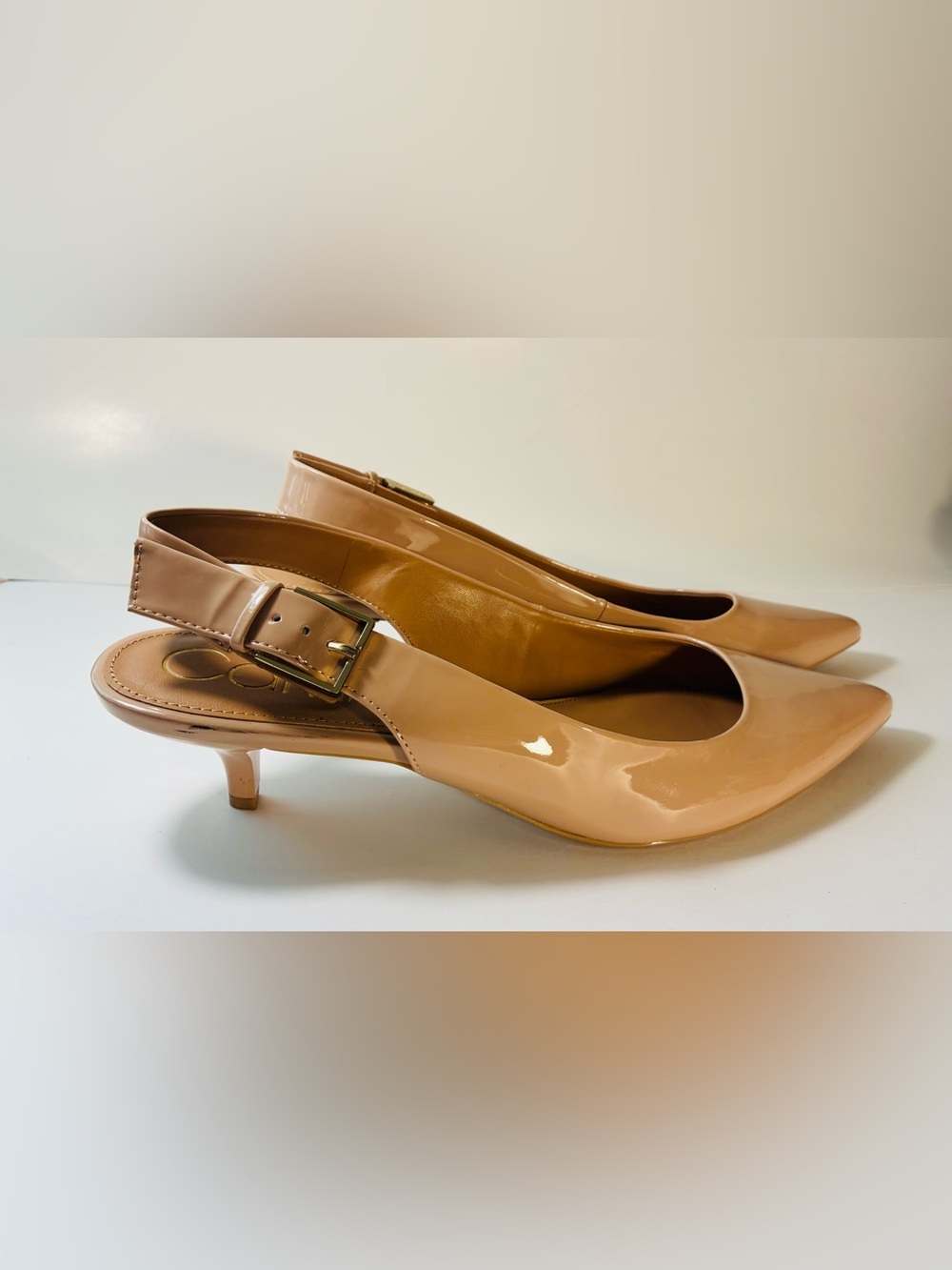 Calvin Klein Patent Leather Shoes sz 10
